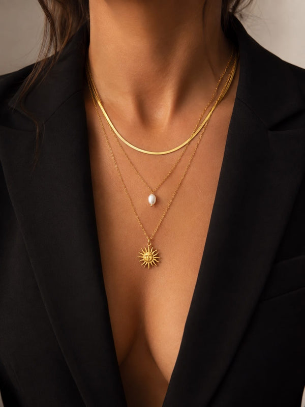 "SOLÈA TRIPLE NECKLACE"